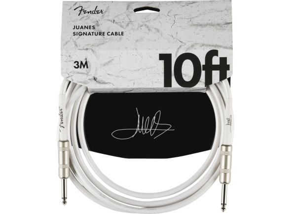 Fender Cabo Instrumento Branco 3m Série Juanes Fender Cabo Instrumento Branco 3m Série Juanes